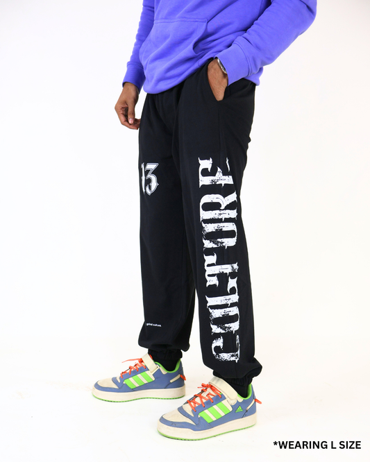 Venomous Loose Fit Joggers Black