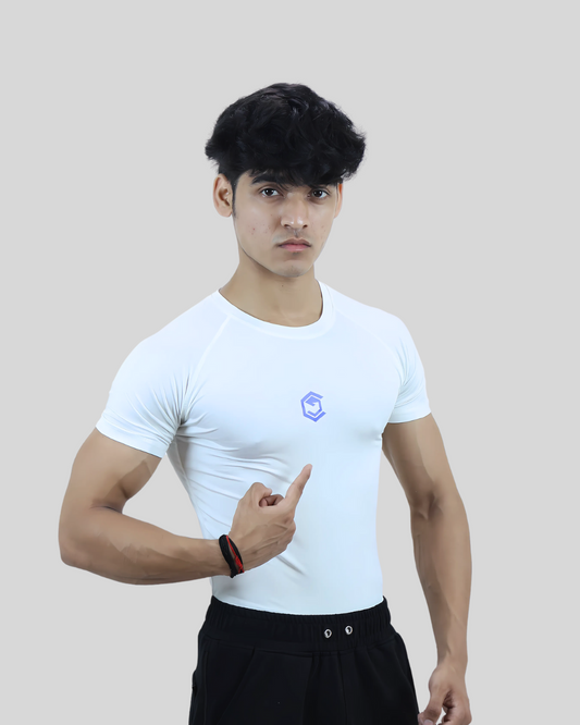 Grind Half Sleeves Compression - B/W Combo