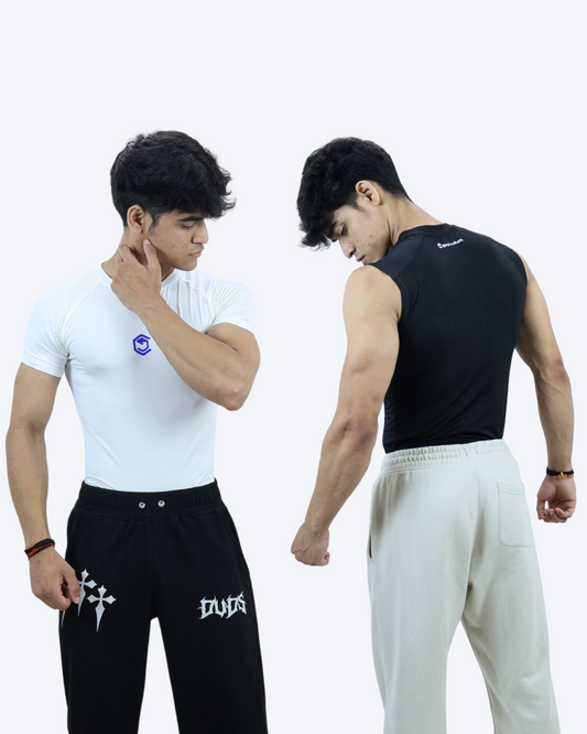 Half Sleeves Compression + Compression Tank Combo Diwali Sale