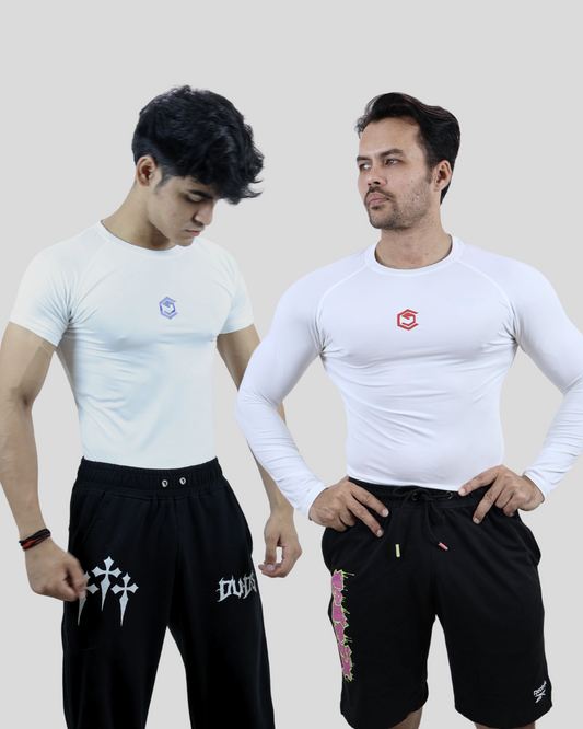 Grind Full Sleeves Compression + Half Sleeves Compression Combo
