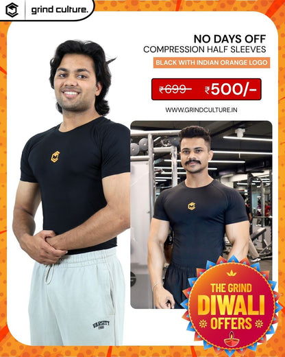 Grind Half Sleeves Compression