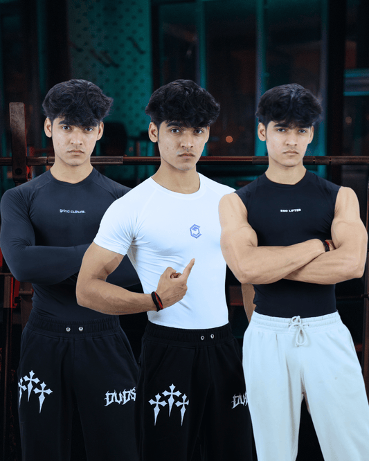 Grind Compression Trio - Full Sleeves + Half Sleeves + Tank